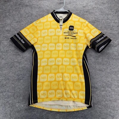 Camiseta deportiva de ciclismo Voler extra grande MS 150 Lifetime Rider amarilla Foto 1 de 4