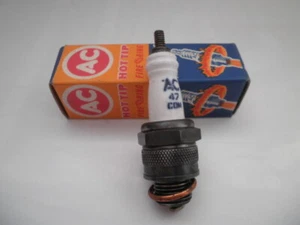 AC Delco Zündkerze 47Com Spark Plug Bougie Candela bujía tennpluggen - Picture 1 of 3
