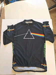 Vintage Pink Floyd Primal Racing Jersey 3/4 Zip Size L  Back Storage Pockets  - Picture 1 of 12