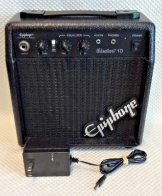 Amplificador de guitarra eléctrica Epiphone Electar 10 con adaptador de corriente Foto 1 de 4