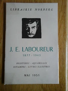 J. E. LABOUREUR 1847 1943 Ausstellungskatalog Buchhandlung NORBERG nummeriert  - Bild 1 von 2