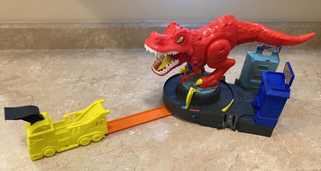 Hot Wheels City Pista T-rex Rampage - Mattel