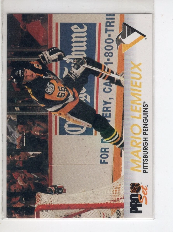 1992 PRO-SET MARIO LEMIEUX HOCKEY CARD #139 EX - Image 1 of 1