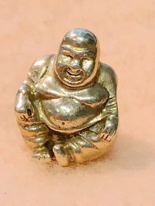VINTAGE ~ PANDORA ~ BUDDHA ~ STERLING SILVER CHARM - Picture 1 of 5