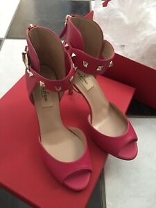 valentino 粉色女式踝扣带| eBay