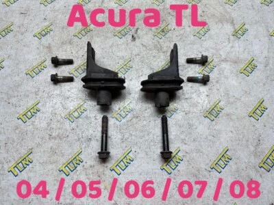 04-08 Acura TL FRONT Subframe Motor Mounts Middle w bolts 2004 05 06 07 2008 OEM - Image 1 of 4