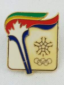 Olympic Games Torch 1979 Pinback - Bild 1 von 2