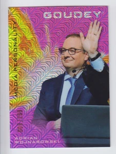 2021 UD GOODWIN CHAMPIONS ADRIAN WOJNAROWSKI /299 PINK TRAXX GOUDEY G28 Media - Picture 1 of 1