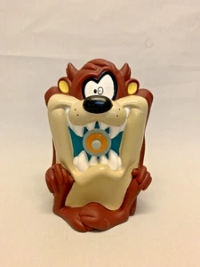 Vintage 1997- Warner brothers Taz Coin Piggy Bank - Picture 1 of 10