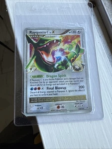 Pokemon TCG Rayquaza C LV X Holo Ultra Rare Card 146/147 Supreme Victors - Picture 1 of 8