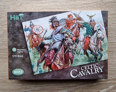 HaT 8022 - Celtic Cavalry Plastic Soldiers 1/72 Scale - 12 Mounted Figures - Image 1 of 4