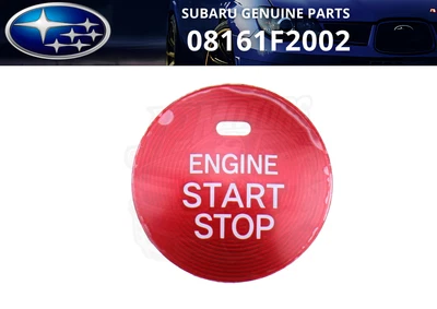 SUBARU GENUINE RED PUSH START BUTTON COVER FORESTER LEGACY WRX STI 08161F2002 - Image 1 of 4