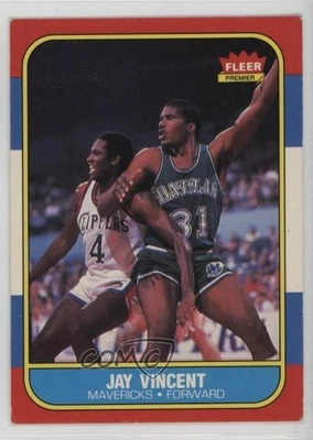1986-87 Fleer Jay Vincent #118 - Image 1 of 2