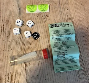 Cosmic Wimpout Dice Game w/ Tube, Stickers & Instructions 1993 Complete Vintage - Picture 1 of 8