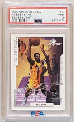 Kobe Bryant - 2000 Upper Deck MVP Mint 9 PSA - Image 1 of 2