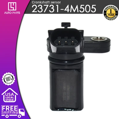 OEM Crankshaft Position Sensor 23731-4M505 for Nissan Armada NV2500 Pathfinder - Image 1 of 4