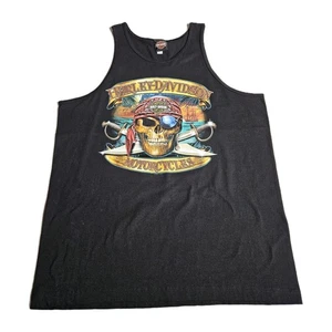 Harley Davidson Tank Top Herren XL Tanktop Schwarz Orlando Florida 2021 Ärmellos  - Bild 1 von 7