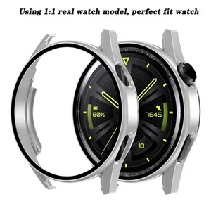 `Smartwatch-Vollschutzhülle Mit Gehärteter Glasfolie Smartwatch-Bildschirms - Photo 1/8