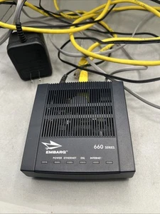 Embarq 660 Series ADSL Router Number EQ-660R  - Picture 1 of 10