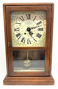 Antique New England Clock Co. Mantel Clock - Picture 1 of 7
