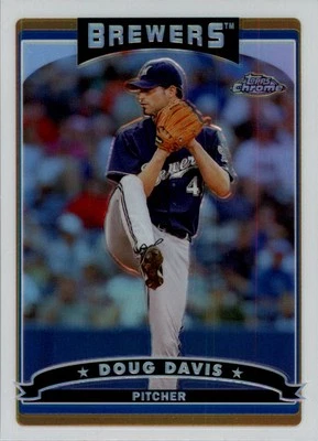 2006 Topps Chrome Refractors #159 Doug Davis - BB - Image 1 of 2