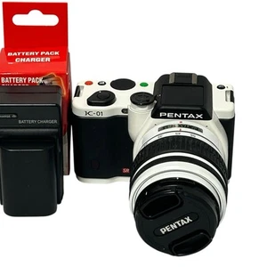 PENTAX Pentax K K-01 16.0MP Digital Camera White Shutter Count 2998 From JAPAN - Picture 1 of 21