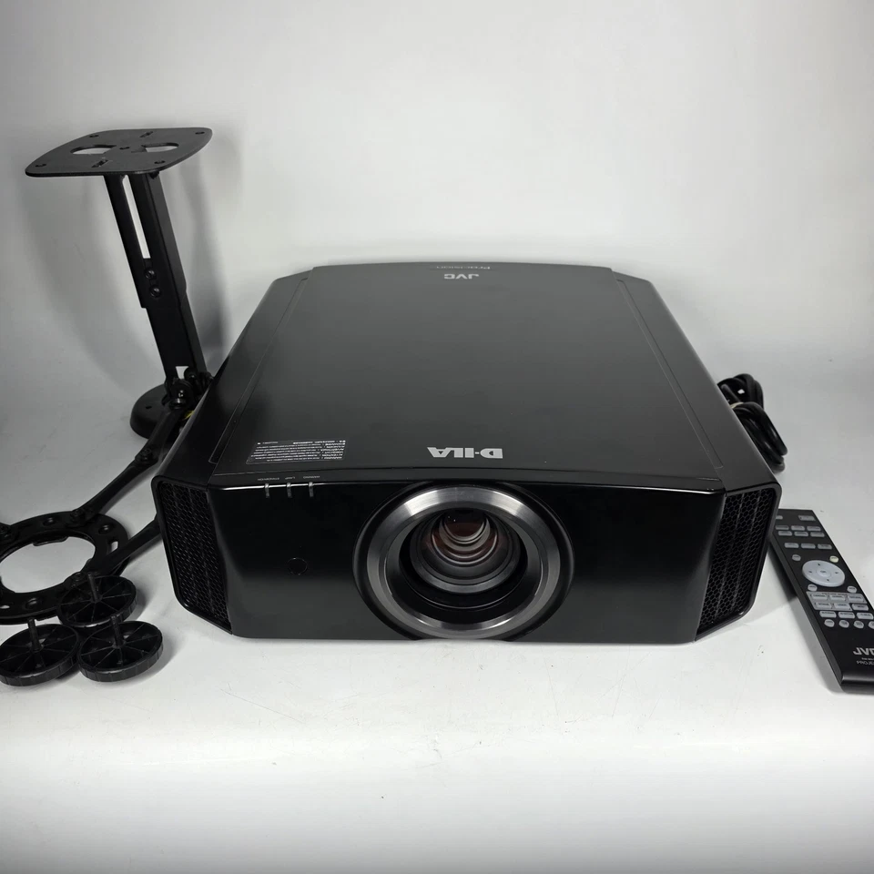 JVC Procision DLA-X500RBU Home Theater D-ILA Projector with Remote & Mount - Image 1 of 4