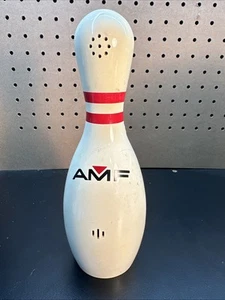 Vintage AMF Bowling Pin Telefon 1985 Beżowa miska Pin Phone 9" Nieprzetestowany - Zdjęcie 1 z 9