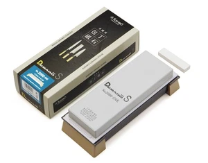 Suehiro DEBADO S-Series No.2000-SNE ＃1500 Whetstone for Professional with base - Picture 1 of 24