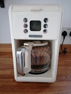Morphy Richards 163006 Verve pour over filter coffee machine 12 cups cream  - Picture 1 of 5