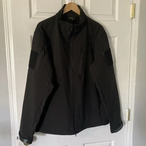 Condor Phantom Soft Shell Tactical Jacket Mens XL Black Vented Lined Military - Picture 1 of 21
