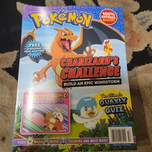 Offizielles Pokémon Magazin 2025 ~ Charizard's Challenge ~ Puzzles Pokemon - Bild 1 von 7