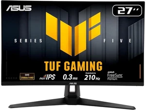 ASUS TUF Gaming Monitor 27” 1440P (VG27AQL5A) – QHD (2560 x 1440), 210Hz, 1ms, - Picture 1 of 5