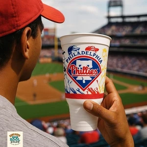 Philadelphia Phillies 2000 MLB Coca Cola & Whirley Souvenir Beverage Cup 40 Oz. - Picture 1 of 10