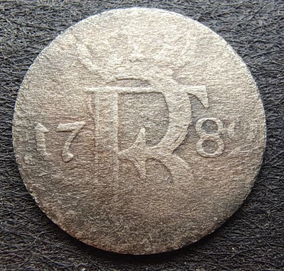 1782 A Prussia 1/24 Thaler Billon Coin German States - Image 1 of 4
