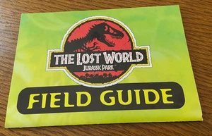 1997 The Lost World Jurassic Park Dinosaur Field Guide and Poster Movie Promo - Picture 1 of 4