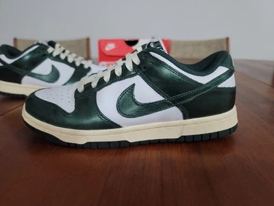 Nike Dunk Low Retro Gorge Verde Blanco Crema Zapatos para Mujer DQ8580-100 Talla 5m 6.5w Foto 1 de 4