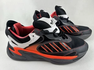 Adidas Hombre Ozmorph Negro/Gris Rojo Solar Talla 12 1/2 - Imagen 1 de 7