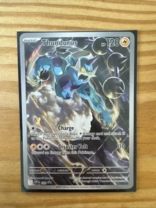 Tarjeta Promocional POKEMON TCG Black Bolt ETB THUNDURUS Black Star 209 - Imagen 1 de 2