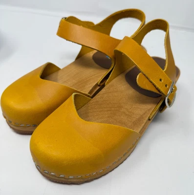 Zuecos Mia 1976 EE. UU. Talla 36 UE ANATOMISMO GENUINO SUECOS SW562T Sofia Foto 1 de 4