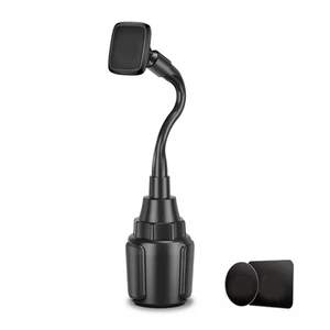 Cup Holder Phone Mount with Magnetic Base & 11in Gooseneck for iPhone 16 Pro Max - Picture 1 of 6