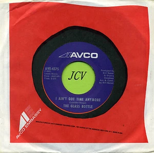 THE GLASS BOTTLE I Ain't Got The Time Anymore / Things ROCK 45 RPM RECORD - Picture 1 of 2