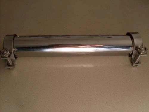 Silenciador escape BMW R50 R60 R69S/2 tubo cruzado n abrazaderas Foto 1 de 1