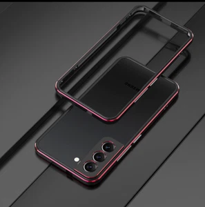 Para Samsung S23 Ultra / S23 + Estuche trasero con marco de parachoques de metal 5G + Película de lente de metal - Imagen 1 de 26