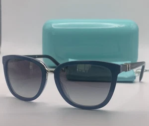 NEW Authentic TIFFANY & Co. sunglasses/women TF 4123-F 8189/3C BLUE 55-18-140 - Bild 1 von 8