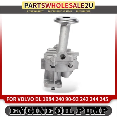 Engine Oil Pump for Volvo 240 1990-1993 DL 242 244 245 264 740 745 760 780 940 - Image 1 of 4
