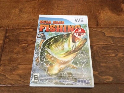 Sega Bass Fishing (Nintendo Wii, 2008) Brand New - Image 1 of 4