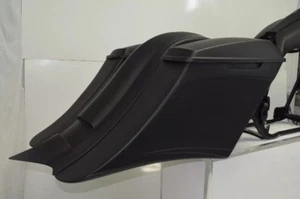 Harley Davidson 7"Down 14"Back Stretch Bags/Fender For Touring Bikes 2014-17 FLH - Picture 1 of 3