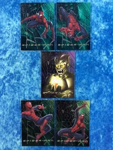 Spider-Man Movie Web-Tech Foil Cards Chase Set Complete Chase Set by Topps 2002 - Picture 1 of 7