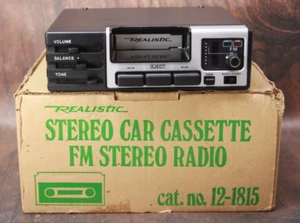 1976 REALISTIC CASSETTE TAPE/AM-FM/MPX STEREO RADIO  MODEL 12-1815 - Picture 1 of 9